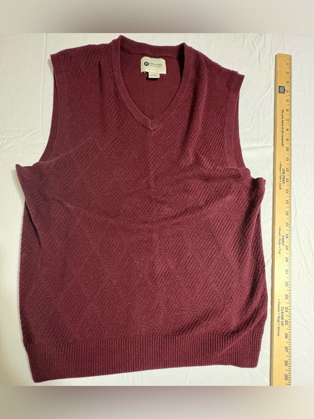 Hudson Baby Burgundy V-Neck Sweater Vest